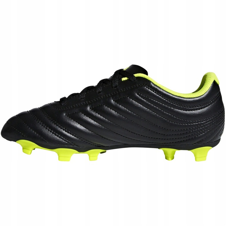 Adidas Copa 19.4 Fg Jr fotbollsskor svartgula D98088 mångfärgad 1