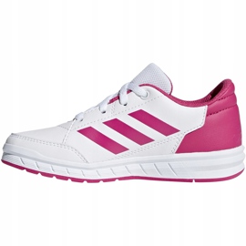 Adidas AltaSport K vita och rosa barnskor D96870 1