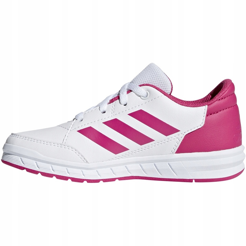 Adidas AltaSport K vita och rosa barnskor D96870 1
