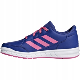 Adidas AltaSport K lila barnskor D96865 purpur marinblå 1