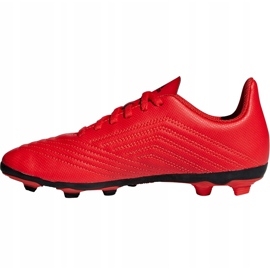 Adidas Predator 19.4 FxG Jr CM8541 fotbollsskor mångfärgad röd 1
