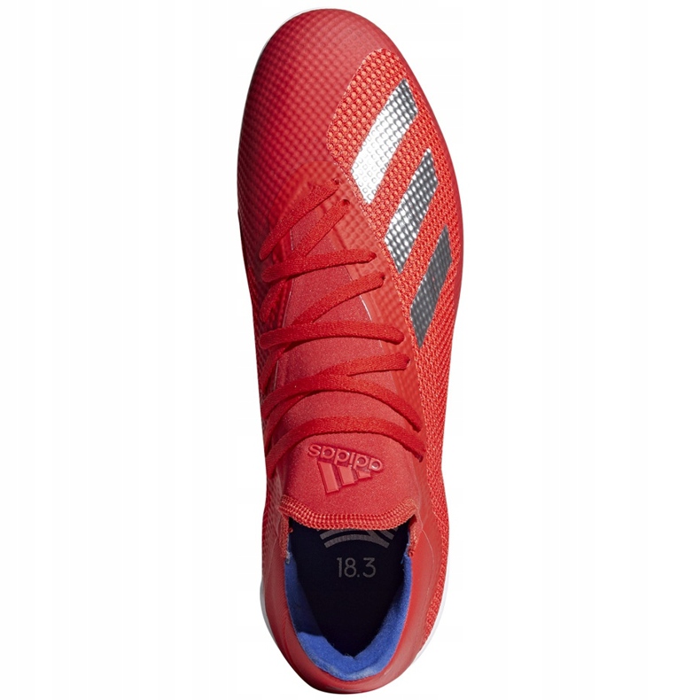 Adidas X 18.3 I röda fotbollsskor BB9392 mångfärgad 1