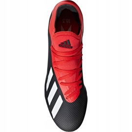 Adidas X 18.3 Fg BB9366 fotbollsskor svart svart 1