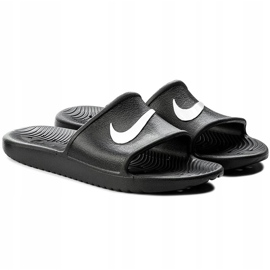 Nike Kawa Shower svarta tofflor för kvinnor 832655 001 1