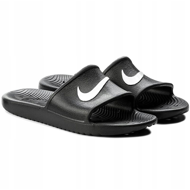 Nike Kawa Shower svarta tofflor för kvinnor 832655 001 1