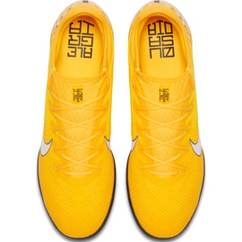 Nike Mercurial Vapor 12 Pro Neymar Ic AO4496 710 fotbollsskor mångfärgad gul 1