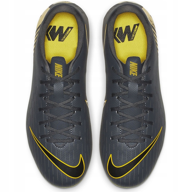 Nike Mercurial Vapor 12 Academy Mg Jr AH7347 070 fotbollsskor mångfärgad grå 1