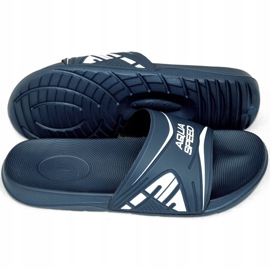 Aqua-Speed ​​Dakota tofflor för herrar, kol.10 marinblå 2