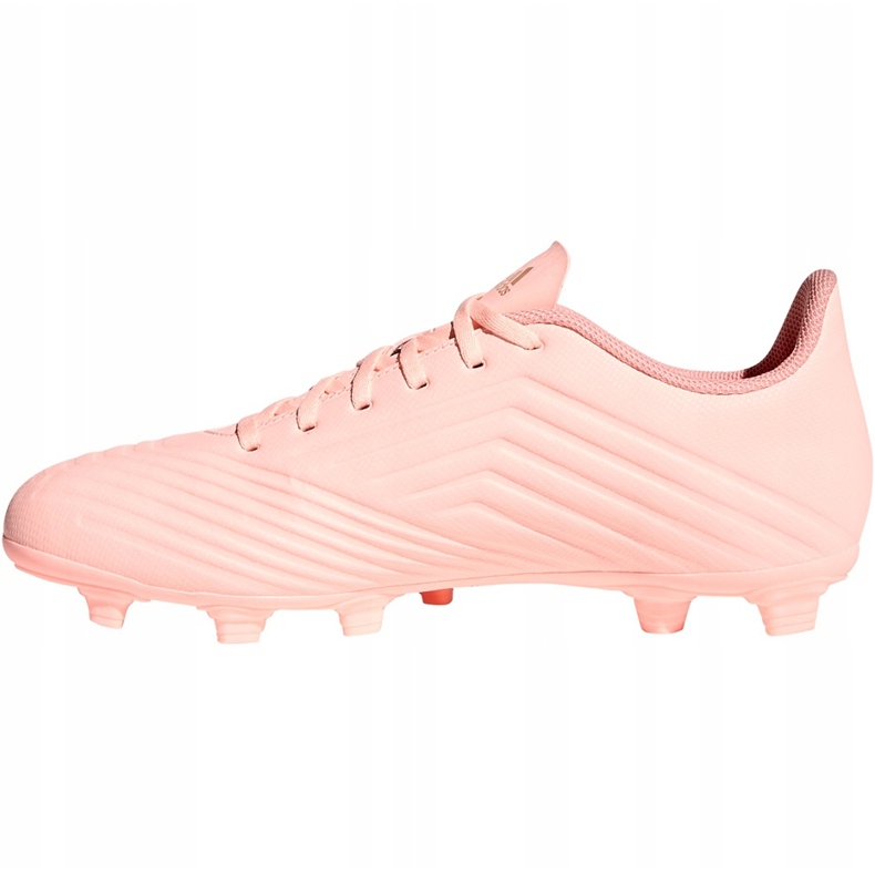 Adidas Predator 18.4 FxG DB2008 fotbollsskor rosa mångfärgad 1