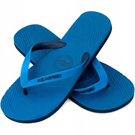 Aqua-Speed ​​Palermo tofflor för män pool 10 blå 1