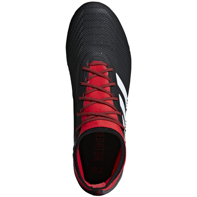 Adidas Predator 18.2 Fg DB1999 fotbollsskor mångfärgad svart 1