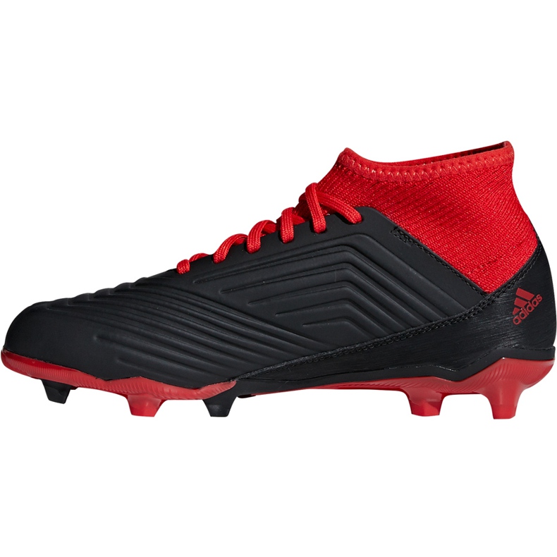 Adidas Predator 18.3 Fg Jr DB2318 fotbollsskor svart svart 1