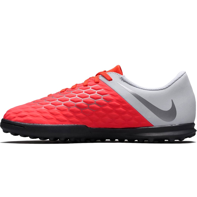 Nike Hypervenom Phantom X 3 Club Tf Jr AJ3790 600 fotbollsskor mångfärgad röd 1