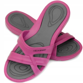 Dam tofflor tofflor Aqua-speed Panama col. 03 rosa 1