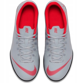 Nike Mercurial Vapor X 12 Club Tf Jr AH7355 060 fotbollsskor mångfärgad grå 1