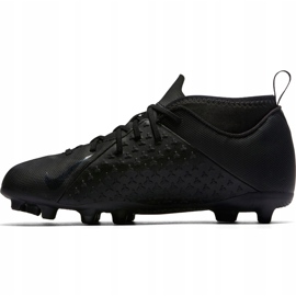 Nike Phantom Vsn Club Df Fg Jr AO3288 001 fotbollsskor mångfärgad svart 1