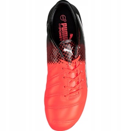 Fotbollsskor Puma evoPower 1.3 Lth Fg 103850 01 mångfärgad orange 1
