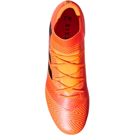 Adidas Nemeziz 18.2 Fg DA9580 fotbollsskor mångfärgad orange 1