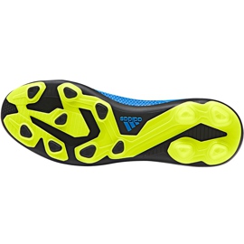 Adidas X 18.4 FxG Jr DB2419 fotbollsskor mångfärgad blå 1