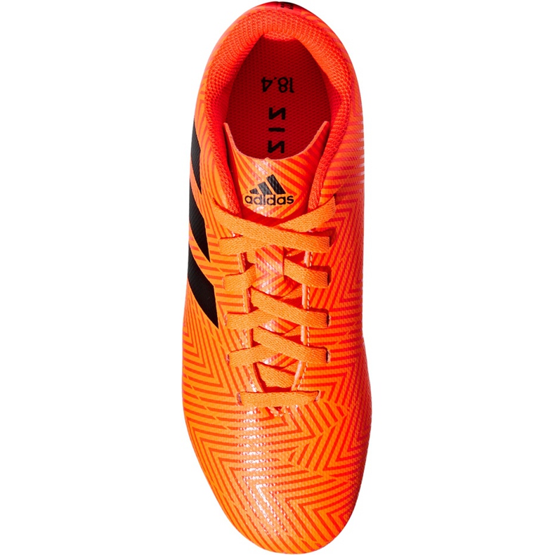 Adidas Nemeziz 18.4 FxG Jr DB2355 fotbollsskor mångfärgad orange 1