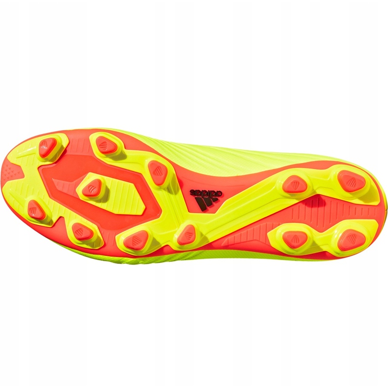 Adidas Predator 18.4 FxG DB2005 fotbollsskor mångfärgad gul 1