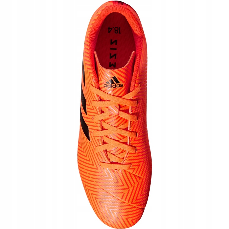 Adidas Nemeziz 18.4 FxG DA9594 fotbollsskor mångfärgad orange 1