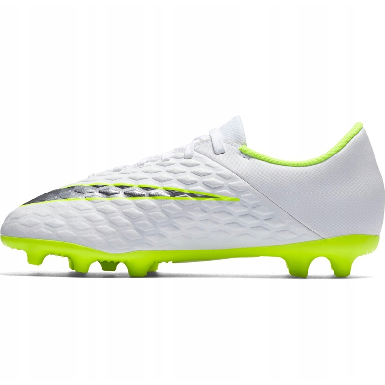 Nike Hypervenom 3 Club Fg Jr AJ4146 107 fotbollsskor vit vit 1