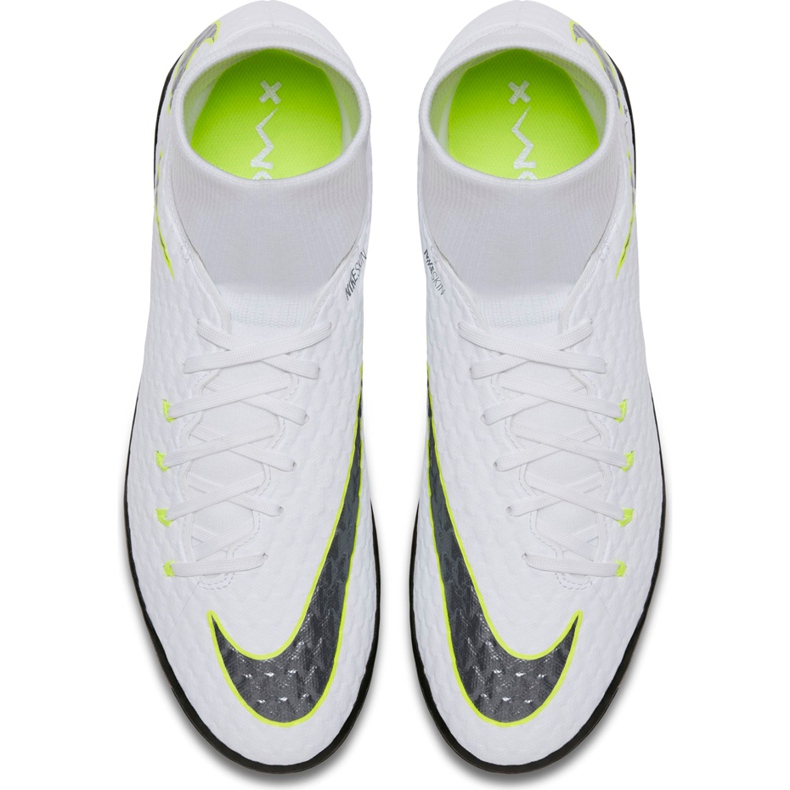 Nike Hypervenom Phantom X 3 Academy Df Tf AH7276 107 fotbollsskor vit 1