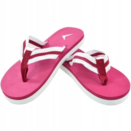 Outhorn HOL18 KLD601 vinröda tofflor 1