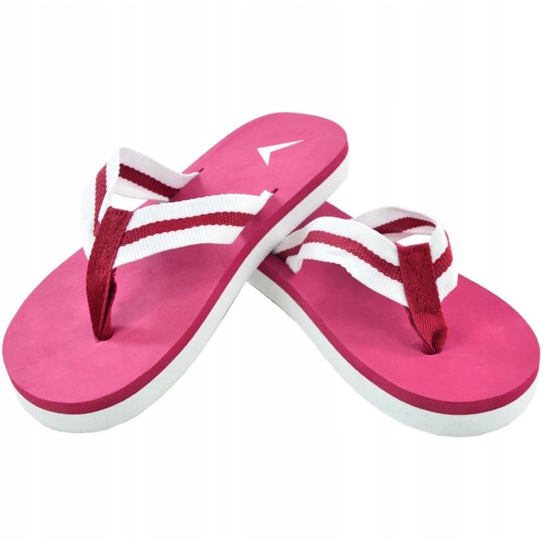 Outhorn HOL18 KLD601 vinröda tofflor 1