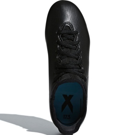 Adidas X 17.3 Fg Jr CP8992 fotbollsskor svart 1