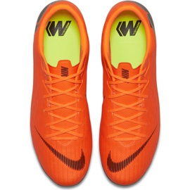 Nike Mercurial Vapor 12 Academy Mg AH7375 810 fotbollsskor mångfärgad orange 1