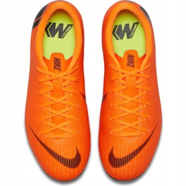 Nike Mercurial Vapor 12 Academy Mg Jr AH7347 810 fotbollsskor orange 1