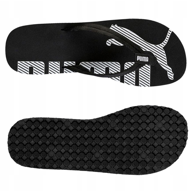 Puma Epic Flip V2 tofflor svart och vitt 360248 03 1