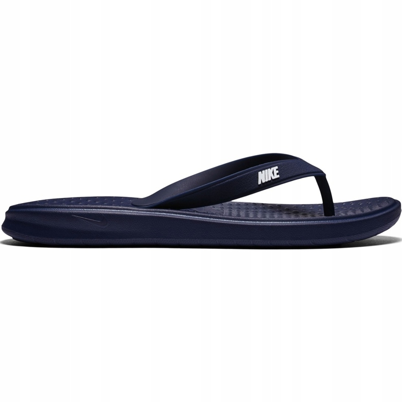 Nike Solay Thong 882690 400 Slide marinblå 2