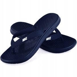 Nike Solay Thong 882690 400 Slide marinblå 1