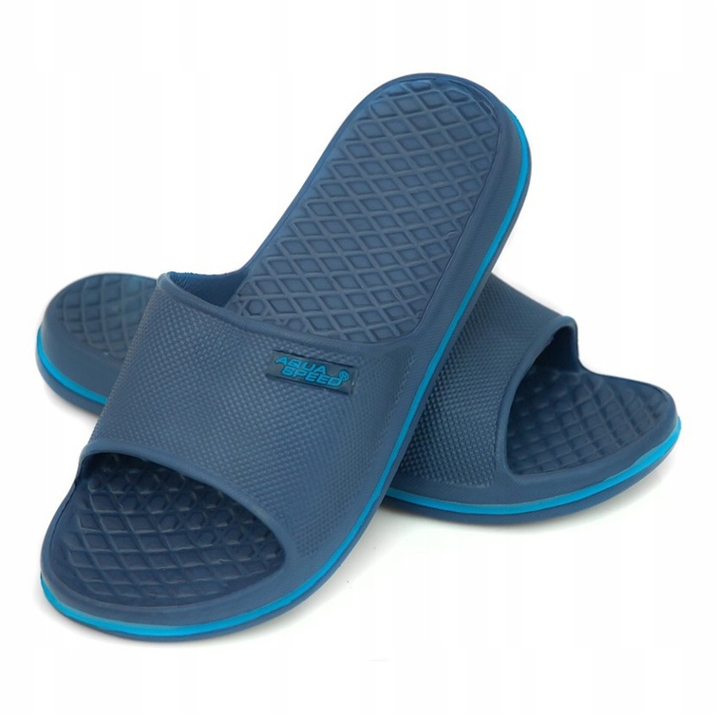 Aqua-Speed ​​Cordoba tofflor marinblå 42494 1