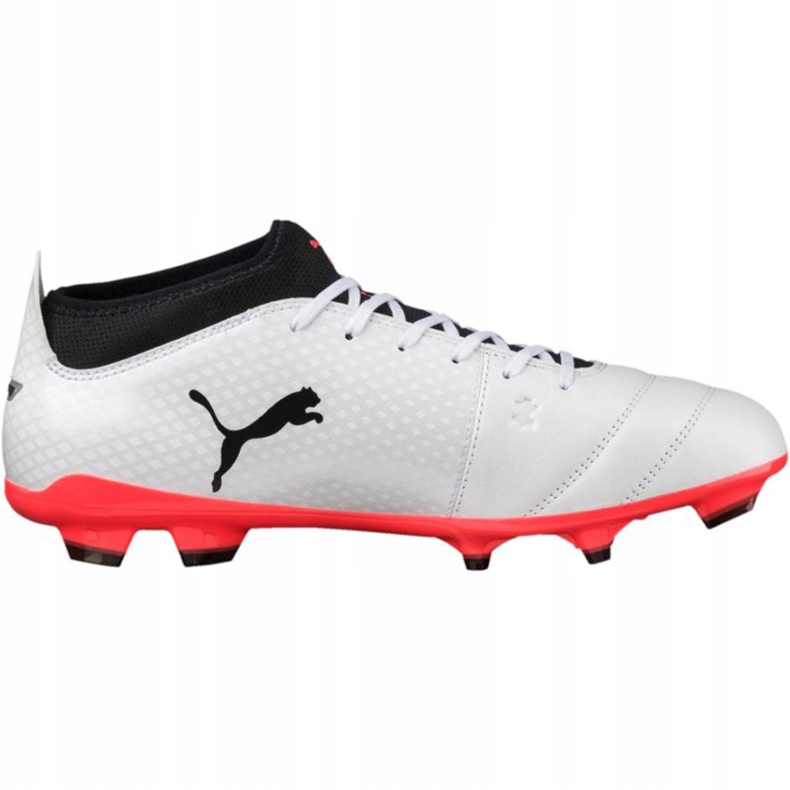 Fotbollsskor Puma One 17.3 Fg 104074 01 svart vit 1