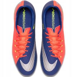Nike Hypervenom Phelon Iii Fg 852556 409 fotbollsskor svart, lila, orange orange 1