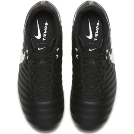 Nike Tiempo Ligera Iv Fg Jr 897725 002 fotbollsskor svart svart 1
