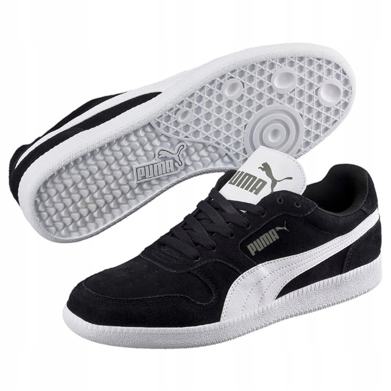 Puma Icra Trainer Sd svart och vitt 356741 16 skor 1