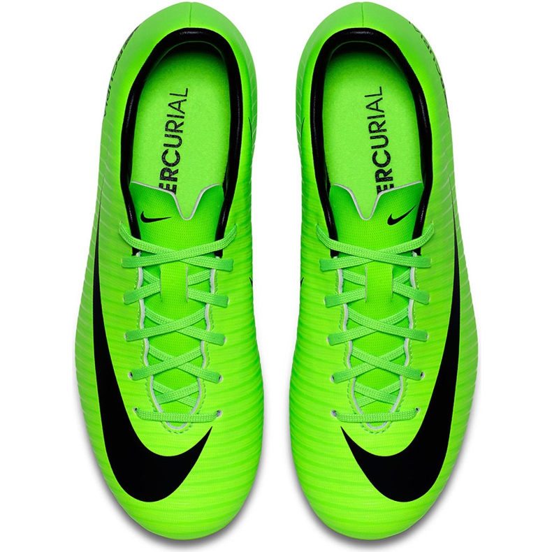 Nike Mercurial Victory Vi Fg Jr 831945 303 fotbollsskor grön grön 1