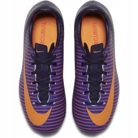 Nike Mercurial Vapor Xi Fg Jr 831945 585 fotbollsskor violett violett 1