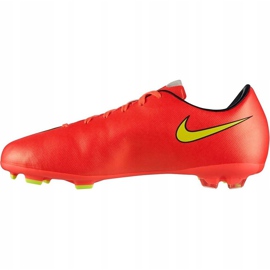 Nike Mercurial Victory V Fg Jr 651634 690 fotbollsskor röd 1