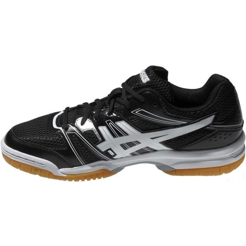 Asics Gel Rocket 7 B405N 9001 volleybollskor för män svart svart 1