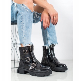 Seastar Lackerade arbetare svart 1