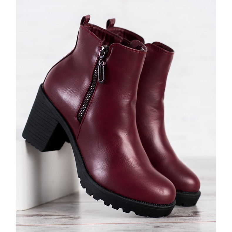 Small Swan Varma damstövlar röd 2