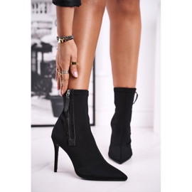 FG2 Damskor på högklackad Lycra Black Relase Me svart 1