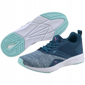 Puma Nrgy Comet W 190556 42 löparskor blå grön 2