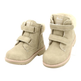 American Club ES54 lt.beige kardborrband 2